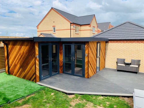 Shape garden office - garden,
