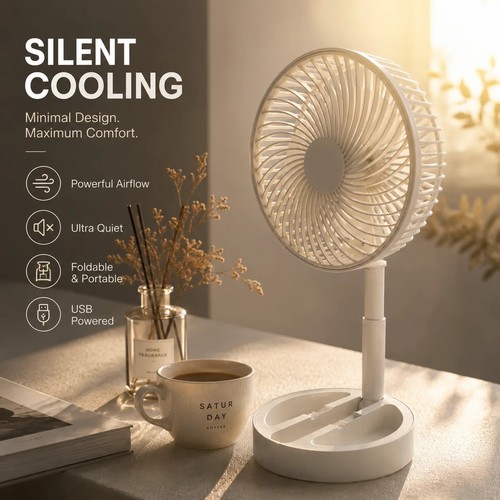 Portable desktop cooling fan - desktop,