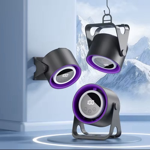 Portable rechargeable desk fan - rechargeable,