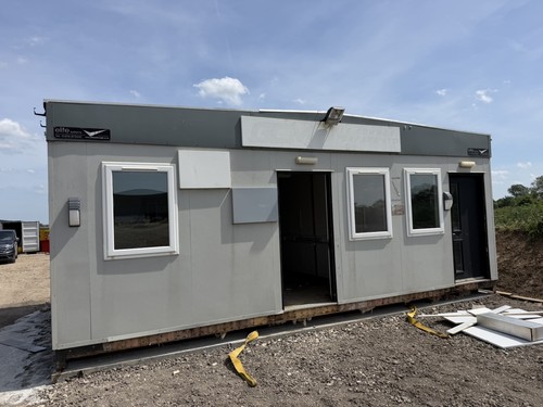 Portable modular office site - office,