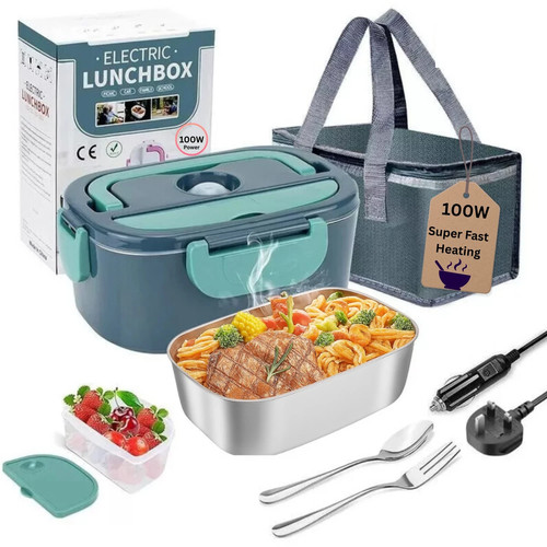 Heated lunch box 100w - box,