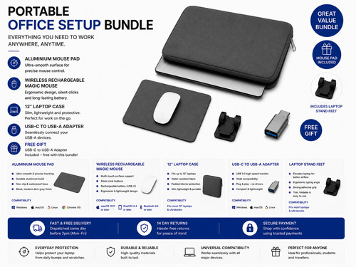 Portable office setup - portable,