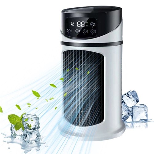 Dual fan heads portable - dual,