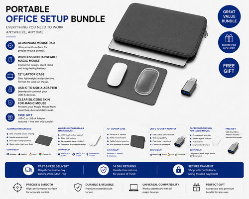 Portable office setup bundle - portable,