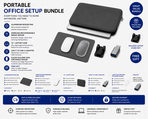 Portable office setup - portable,