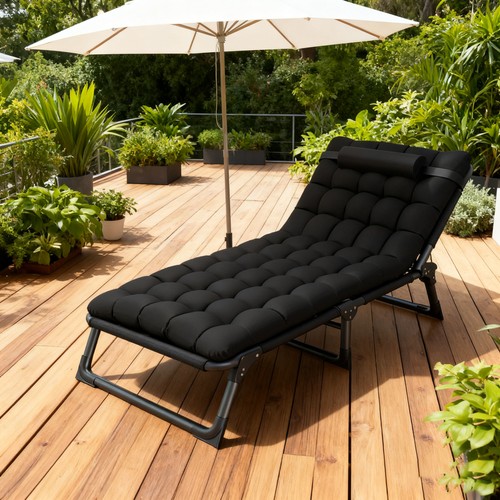Single portable camping bed - single,