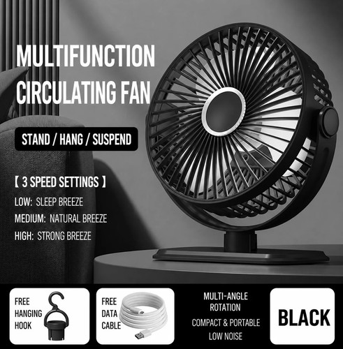 Usb desk fan portable cooling - fan,