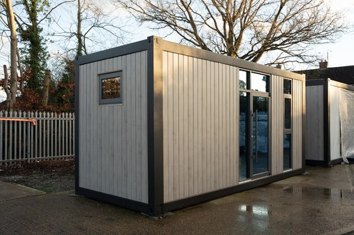 Portable site office - site, container