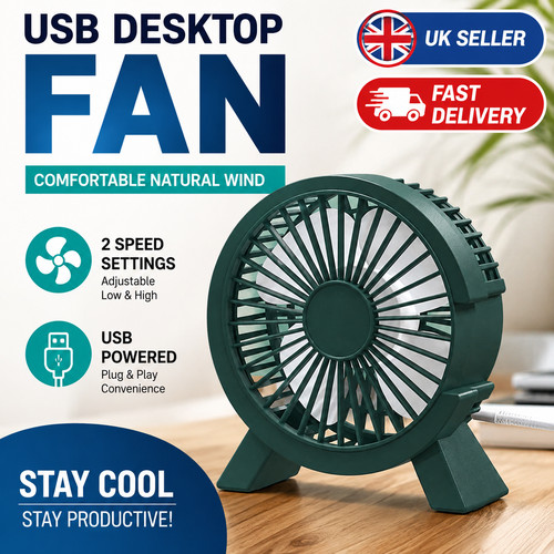 Mini usb desk fan small - desk,