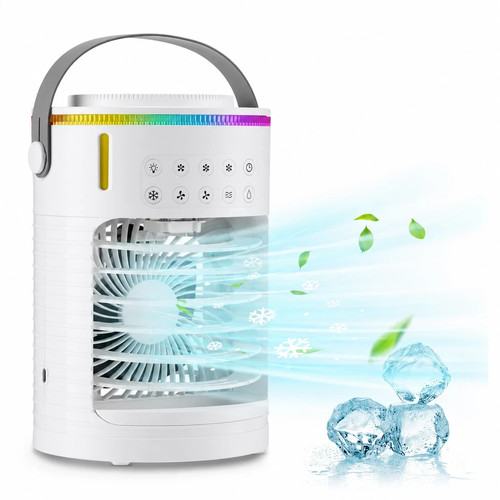 Portable air cooler humidifier - portable,