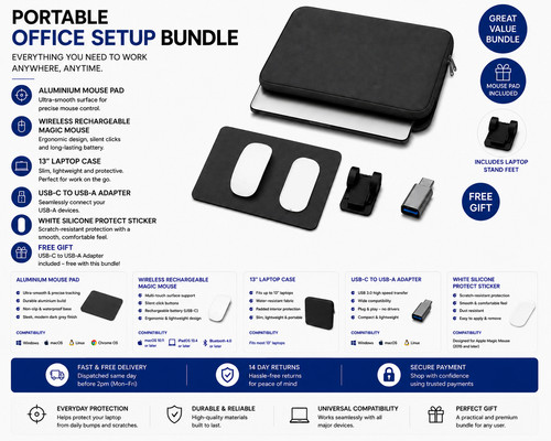Portable office setup bundle - portable,