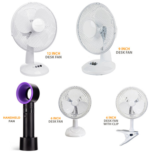 12 electric desk fan - electric,
