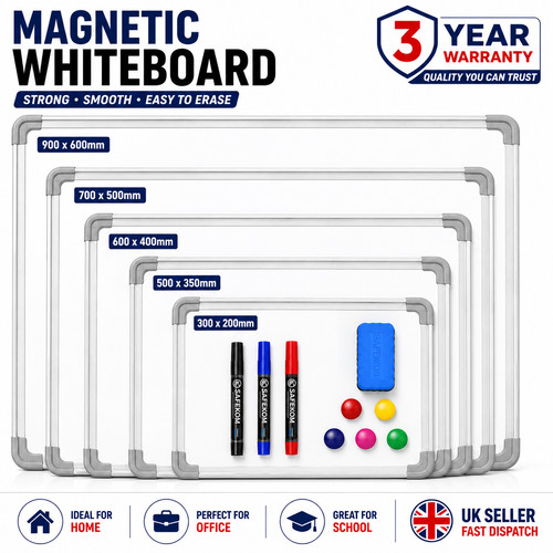 Magnetic whiteboard notice - whiteboard,