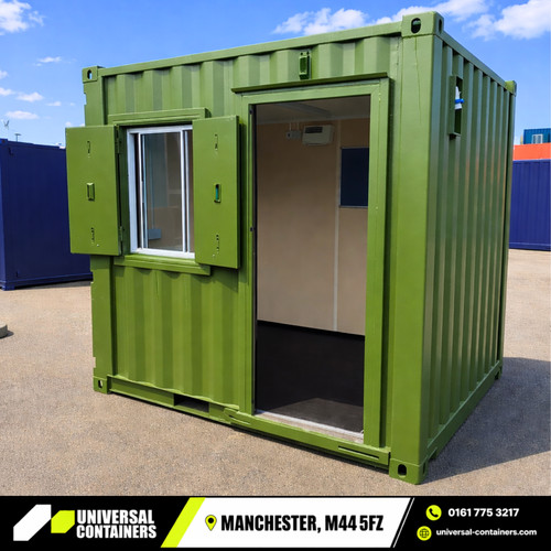 Shipping container office 10ft - shipping,
