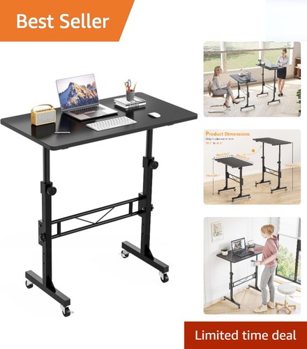 Portable standing desk with - portable,