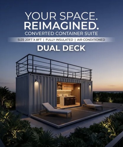 Custom built office - show, room