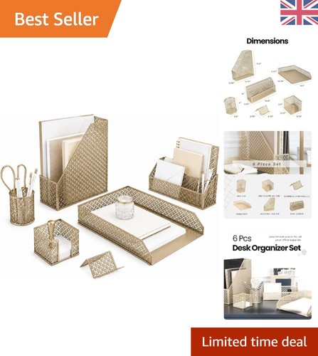 Piece portable gold desk - portable,