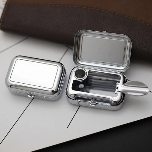 Portable metal mini - portable, ashtray
