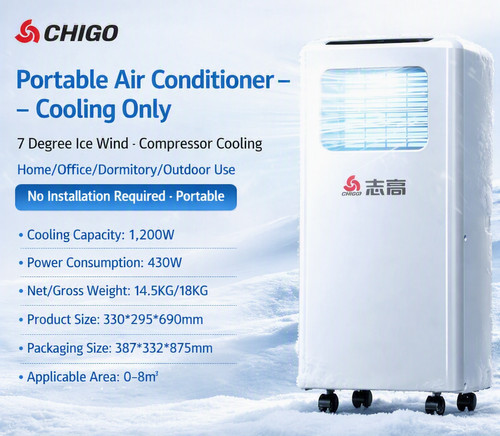 New chigo 7000 btu - new🍹chigo, portable